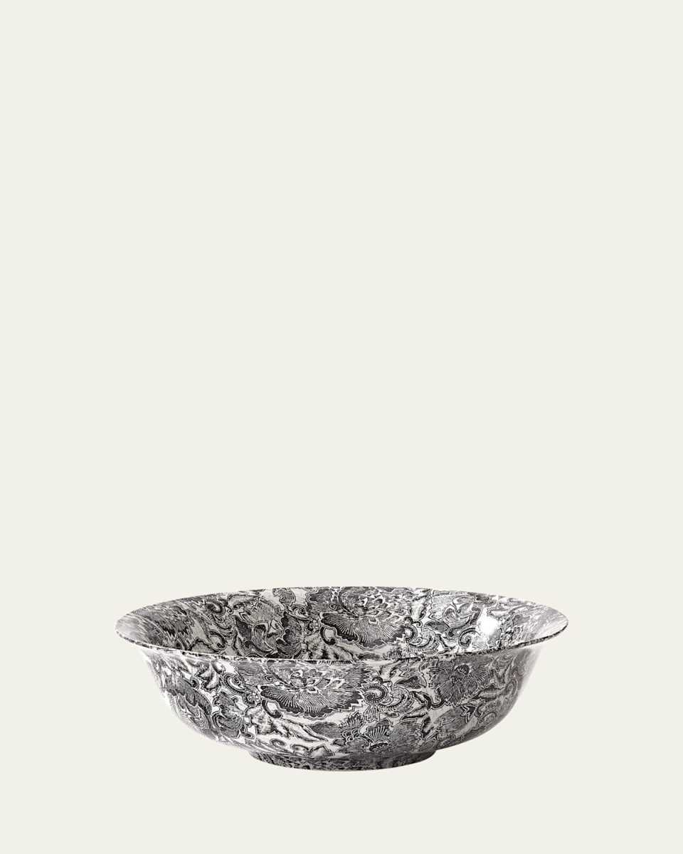 Faded Peony Medium Fruit Bowl